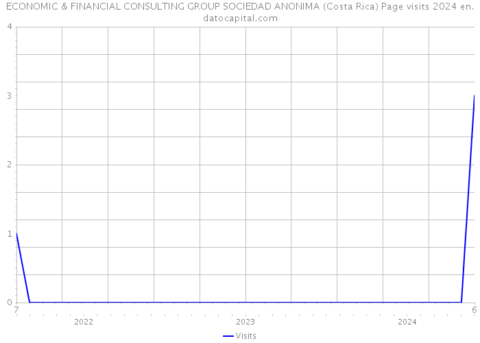 ECONOMIC & FINANCIAL CONSULTING GROUP SOCIEDAD ANONIMA (Costa Rica) Page visits 2024 