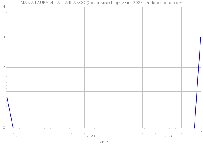 MARIA LAURA VILLALTA BLANCO (Costa Rica) Page visits 2024 