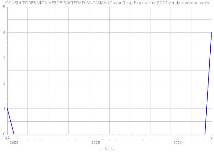CONSULTORES VIGA VERDE SOCIEDAD ANONIMA (Costa Rica) Page visits 2024 