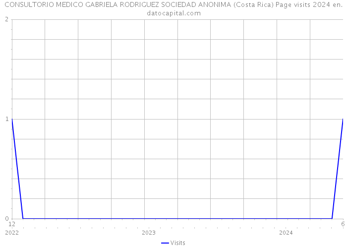 CONSULTORIO MEDICO GABRIELA RODRIGUEZ SOCIEDAD ANONIMA (Costa Rica) Page visits 2024 
