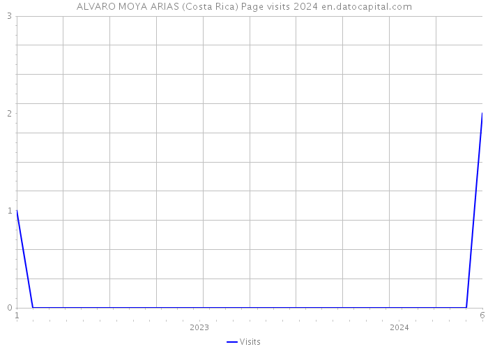 ALVARO MOYA ARIAS (Costa Rica) Page visits 2024 