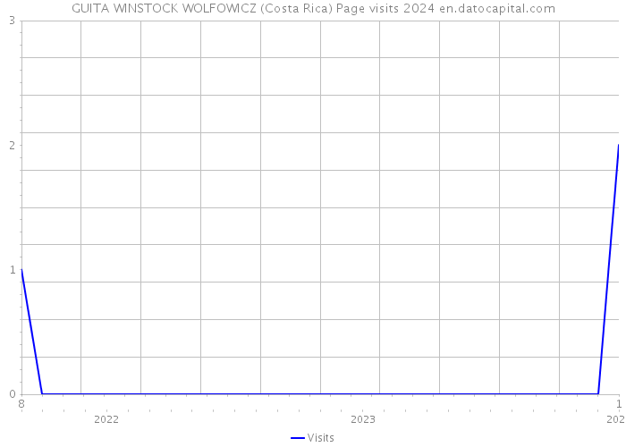 GUITA WINSTOCK WOLFOWICZ (Costa Rica) Page visits 2024 
