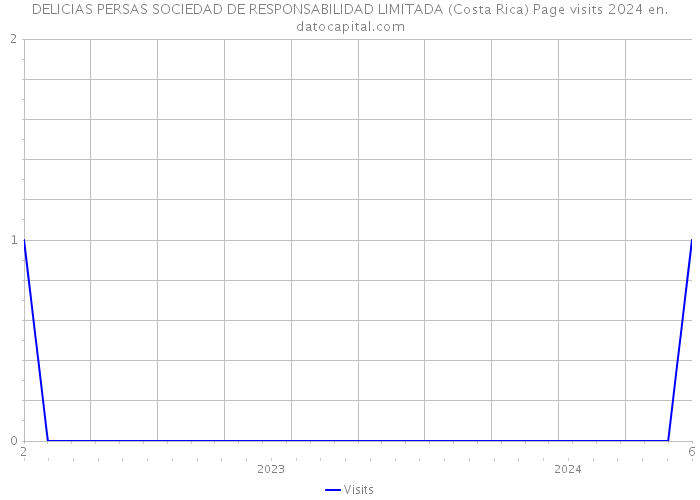 DELICIAS PERSAS SOCIEDAD DE RESPONSABILIDAD LIMITADA (Costa Rica) Page visits 2024 