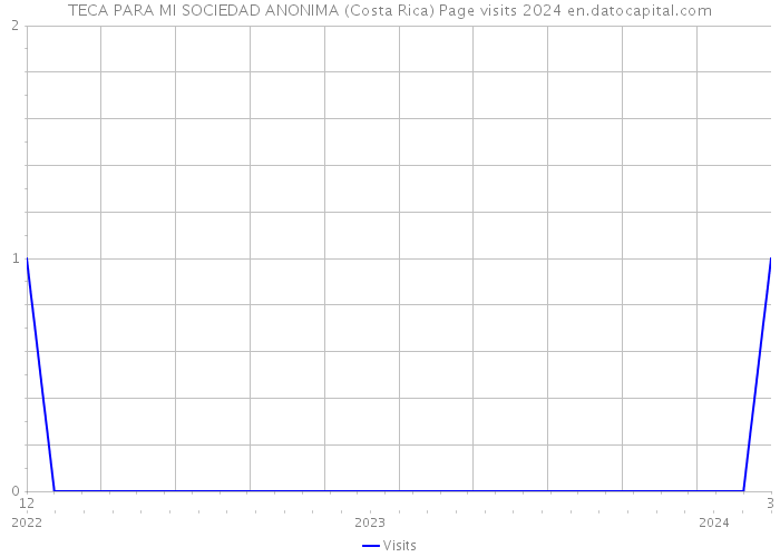 TECA PARA MI SOCIEDAD ANONIMA (Costa Rica) Page visits 2024 