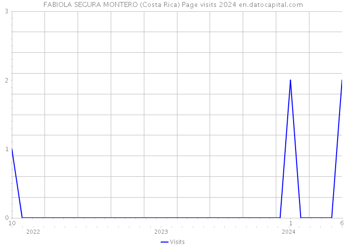 FABIOLA SEGURA MONTERO (Costa Rica) Page visits 2024 