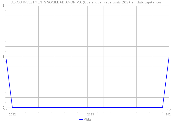 FIBERCO INVESTMENTS SOCIEDAD ANONIMA (Costa Rica) Page visits 2024 