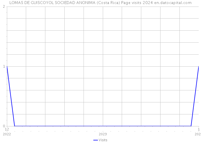 LOMAS DE GUISCOYOL SOCIEDAD ANONIMA (Costa Rica) Page visits 2024 