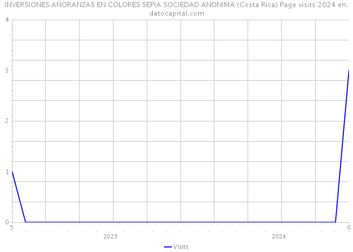 INVERSIONES AŃORANZAS EN COLORES SEPIA SOCIEDAD ANONIMA (Costa Rica) Page visits 2024 