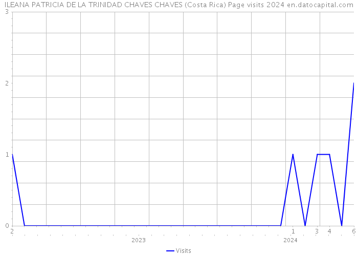ILEANA PATRICIA DE LA TRINIDAD CHAVES CHAVES (Costa Rica) Page visits 2024 