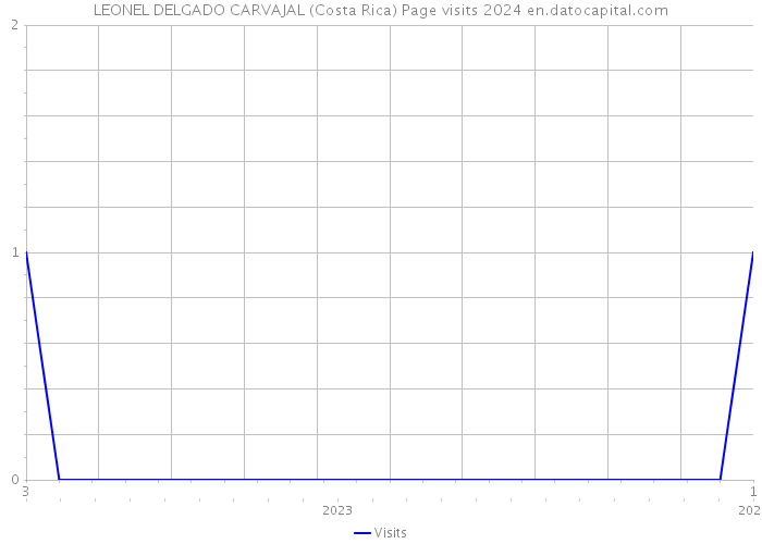 LEONEL DELGADO CARVAJAL (Costa Rica) Page visits 2024 