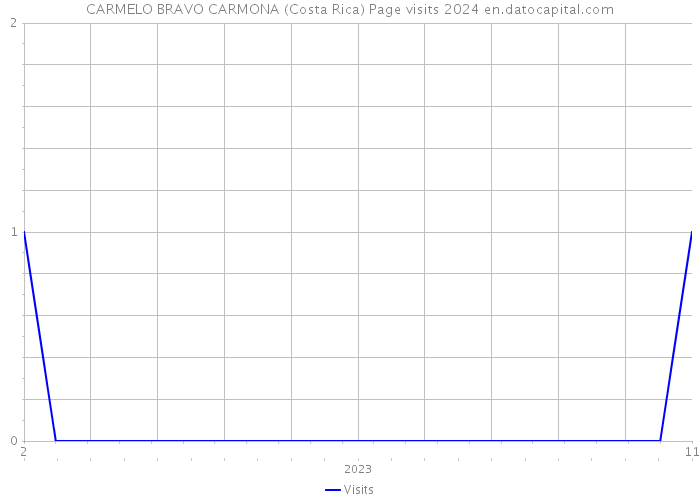 CARMELO BRAVO CARMONA (Costa Rica) Page visits 2024 