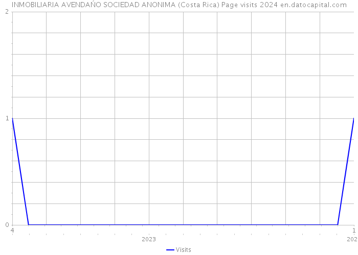 INMOBILIARIA AVENDAŃO SOCIEDAD ANONIMA (Costa Rica) Page visits 2024 