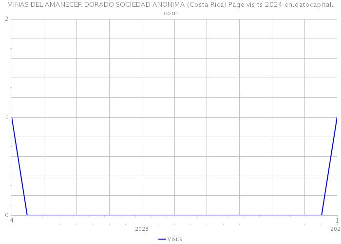 MINAS DEL AMANECER DORADO SOCIEDAD ANONIMA (Costa Rica) Page visits 2024 