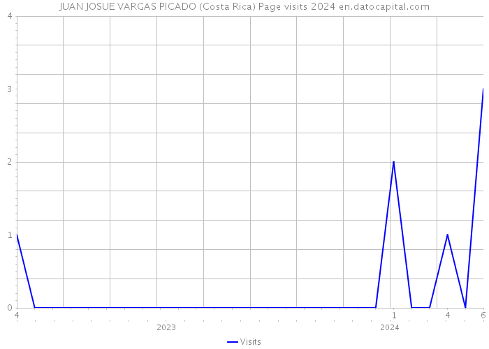 JUAN JOSUE VARGAS PICADO (Costa Rica) Page visits 2024 
