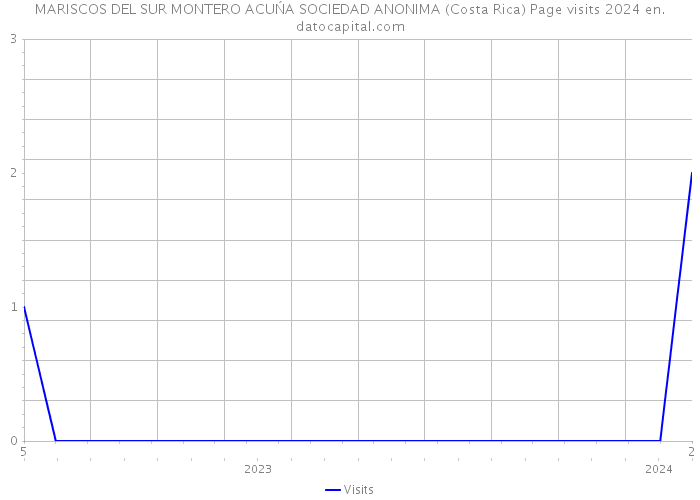 MARISCOS DEL SUR MONTERO ACUŃA SOCIEDAD ANONIMA (Costa Rica) Page visits 2024 