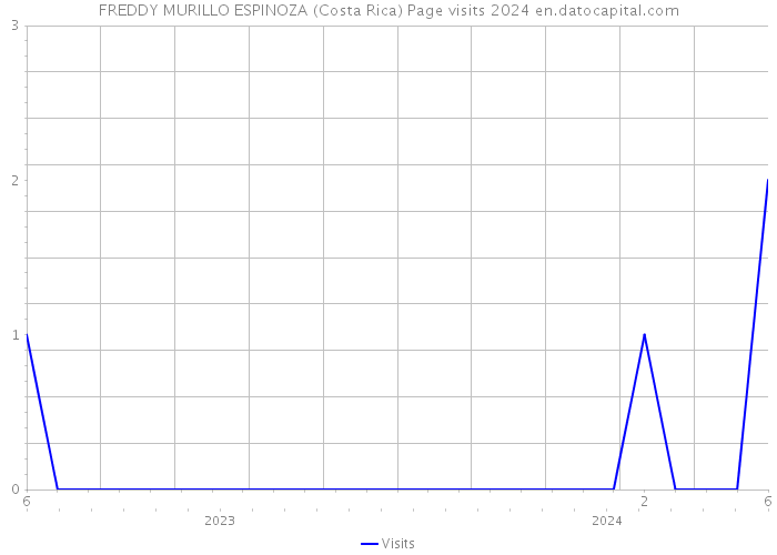 FREDDY MURILLO ESPINOZA (Costa Rica) Page visits 2024 