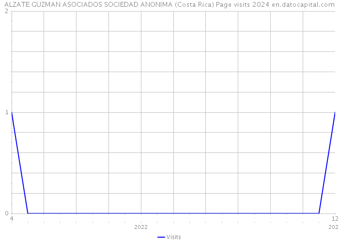 ALZATE GUZMAN ASOCIADOS SOCIEDAD ANONIMA (Costa Rica) Page visits 2024 