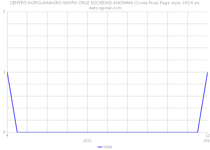 CENTRO AGRIGUANAGRO SANTA CRUZ SOCIEDAD ANONIMA (Costa Rica) Page visits 2024 