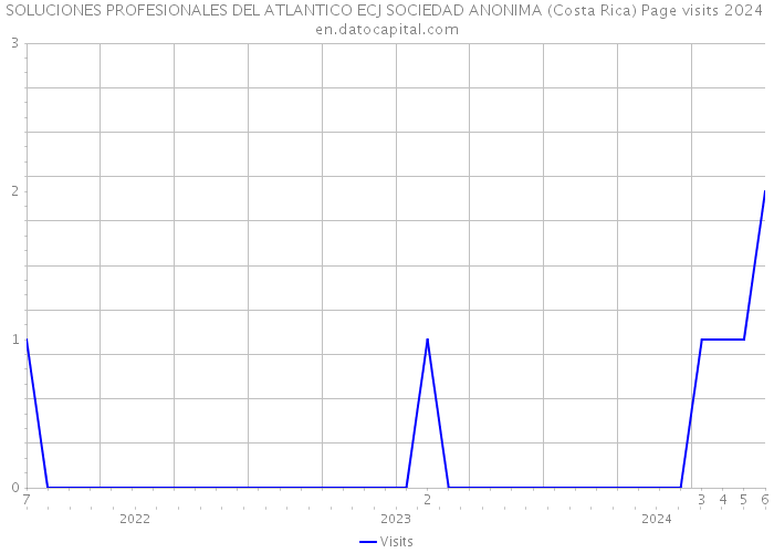 SOLUCIONES PROFESIONALES DEL ATLANTICO ECJ SOCIEDAD ANONIMA (Costa Rica) Page visits 2024 