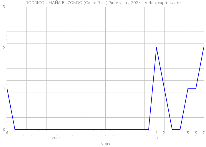 RODRIGO UMAÑA ELIZONDO (Costa Rica) Page visits 2024 