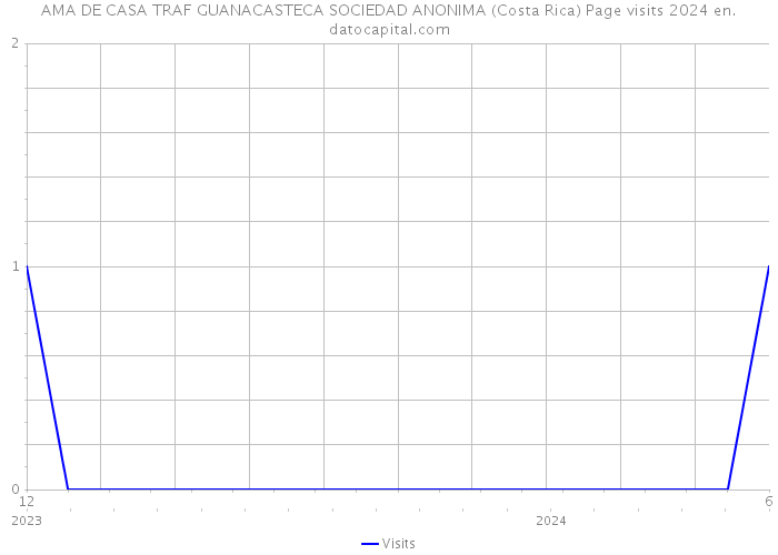 AMA DE CASA TRAF GUANACASTECA SOCIEDAD ANONIMA (Costa Rica) Page visits 2024 