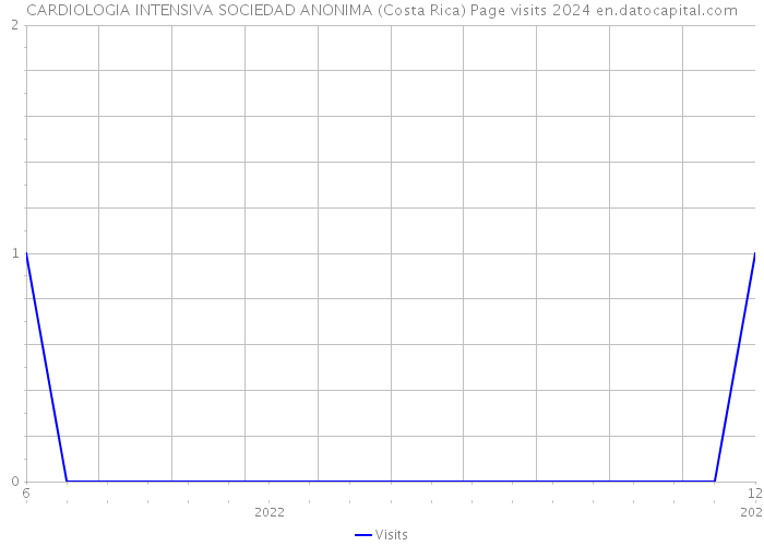 CARDIOLOGIA INTENSIVA SOCIEDAD ANONIMA (Costa Rica) Page visits 2024 