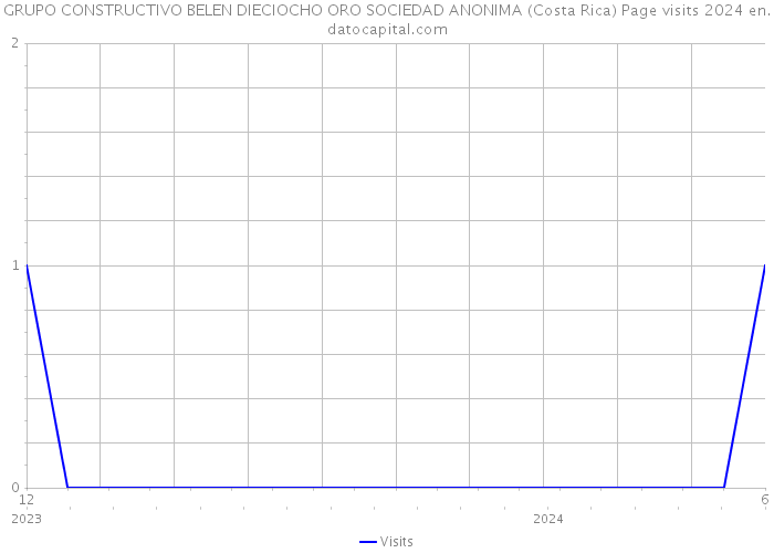 GRUPO CONSTRUCTIVO BELEN DIECIOCHO ORO SOCIEDAD ANONIMA (Costa Rica) Page visits 2024 