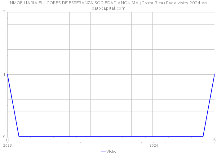 INMOBILIARIA FULGORES DE ESPERANZA SOCIEDAD ANONIMA (Costa Rica) Page visits 2024 