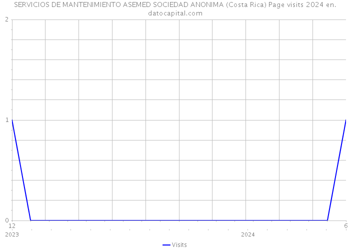 SERVICIOS DE MANTENIMIENTO ASEMED SOCIEDAD ANONIMA (Costa Rica) Page visits 2024 