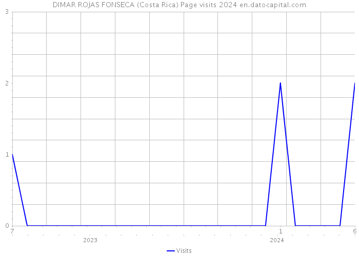 DIMAR ROJAS FONSECA (Costa Rica) Page visits 2024 