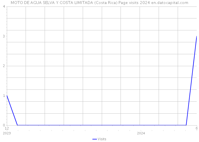 MOTO DE AGUA SELVA Y COSTA LIMITADA (Costa Rica) Page visits 2024 