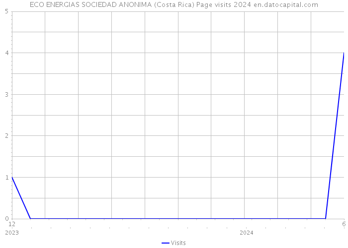 ECO ENERGIAS SOCIEDAD ANONIMA (Costa Rica) Page visits 2024 