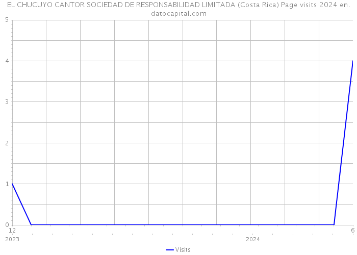 EL CHUCUYO CANTOR SOCIEDAD DE RESPONSABILIDAD LIMITADA (Costa Rica) Page visits 2024 