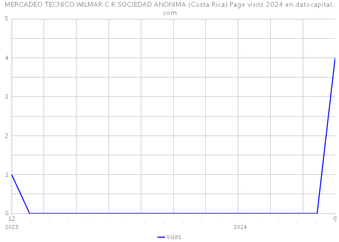 MERCADEO TECNICO WILMAR C R SOCIEDAD ANONIMA (Costa Rica) Page visits 2024 