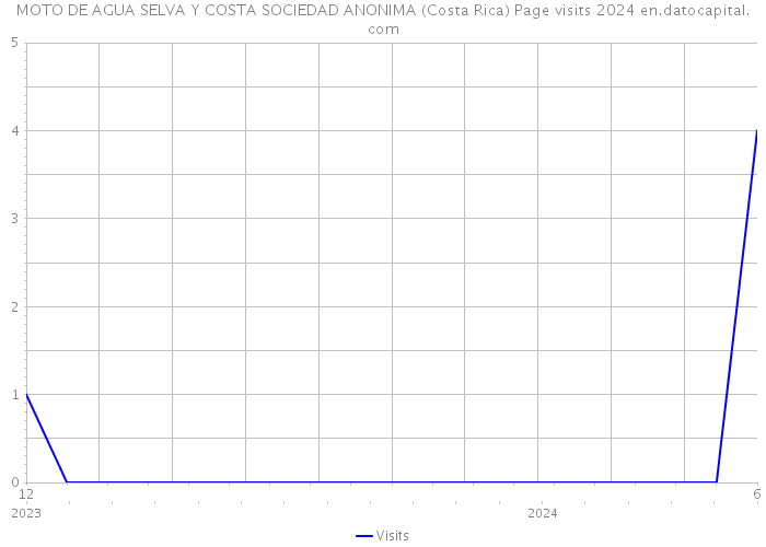 MOTO DE AGUA SELVA Y COSTA SOCIEDAD ANONIMA (Costa Rica) Page visits 2024 