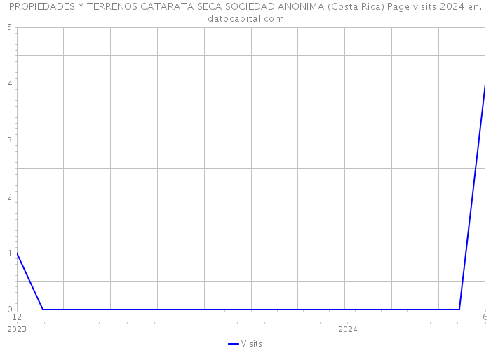 PROPIEDADES Y TERRENOS CATARATA SECA SOCIEDAD ANONIMA (Costa Rica) Page visits 2024 