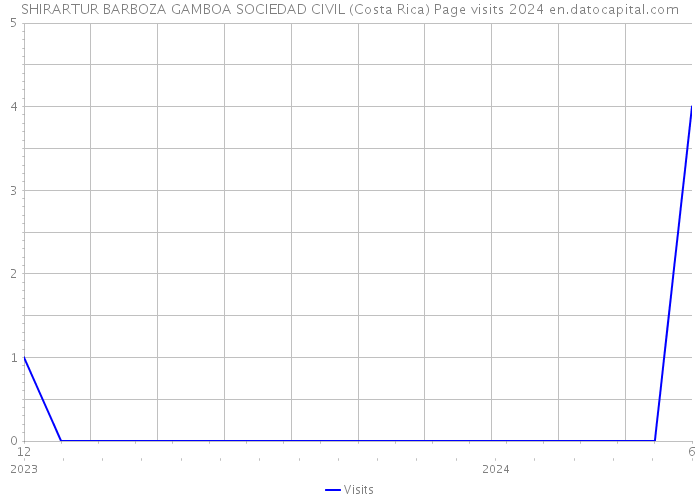 SHIRARTUR BARBOZA GAMBOA SOCIEDAD CIVIL (Costa Rica) Page visits 2024 