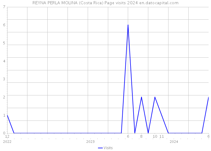 REYNA PERLA MOLINA (Costa Rica) Page visits 2024 