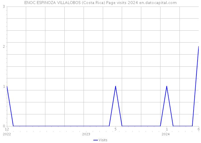 ENOC ESPINOZA VILLALOBOS (Costa Rica) Page visits 2024 