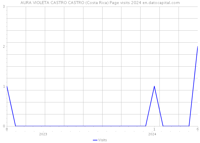 AURA VIOLETA CASTRO CASTRO (Costa Rica) Page visits 2024 