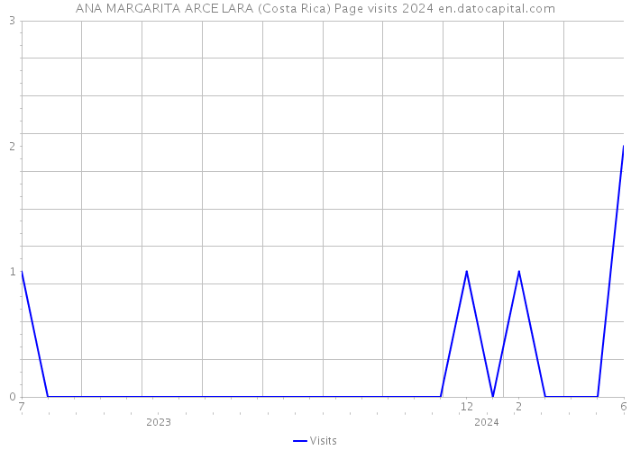 ANA MARGARITA ARCE LARA (Costa Rica) Page visits 2024 