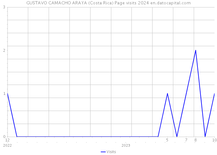 GUSTAVO CAMACHO ARAYA (Costa Rica) Page visits 2024 