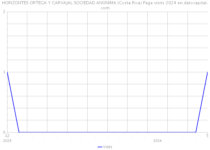 HORIZONTES ORTEGA Y CARVAJAL SOCIEDAD ANONIMA (Costa Rica) Page visits 2024 