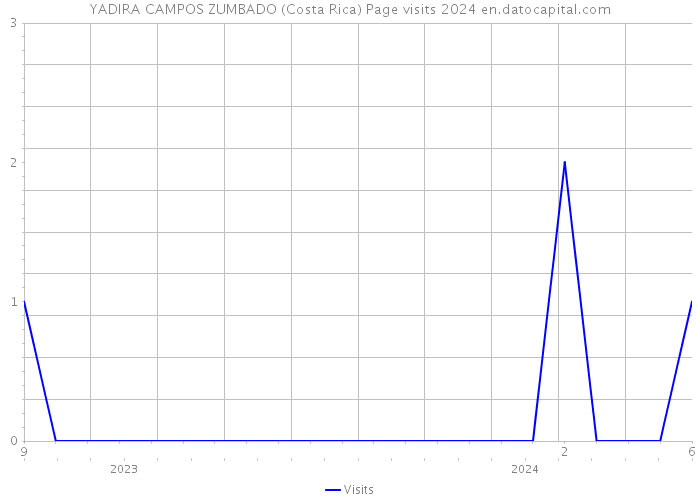 YADIRA CAMPOS ZUMBADO (Costa Rica) Page visits 2024 