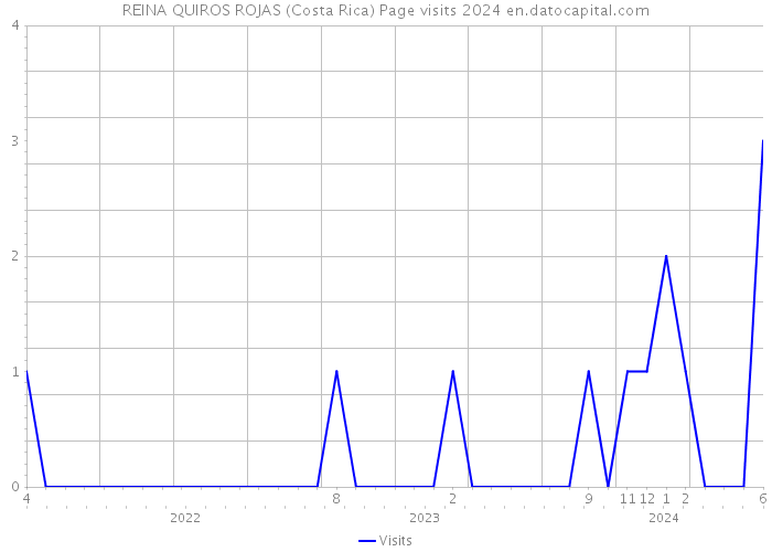 REINA QUIROS ROJAS (Costa Rica) Page visits 2024 