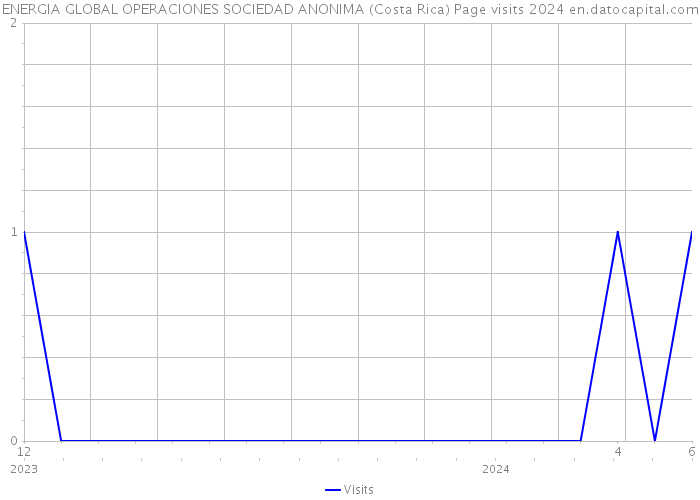 ENERGIA GLOBAL OPERACIONES SOCIEDAD ANONIMA (Costa Rica) Page visits 2024 
