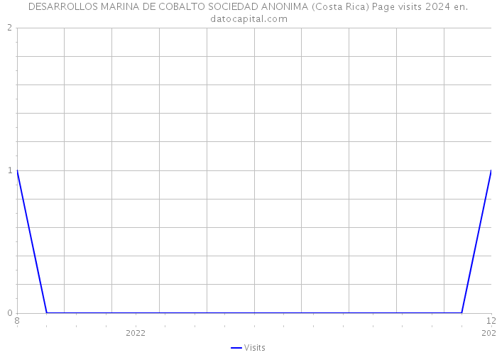 DESARROLLOS MARINA DE COBALTO SOCIEDAD ANONIMA (Costa Rica) Page visits 2024 