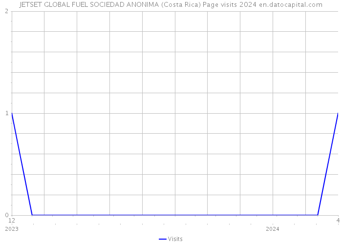 JETSET GLOBAL FUEL SOCIEDAD ANONIMA (Costa Rica) Page visits 2024 