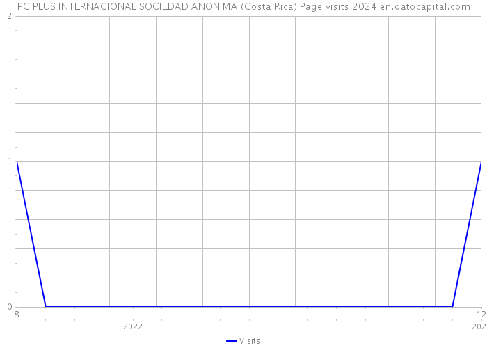 PC PLUS INTERNACIONAL SOCIEDAD ANONIMA (Costa Rica) Page visits 2024 