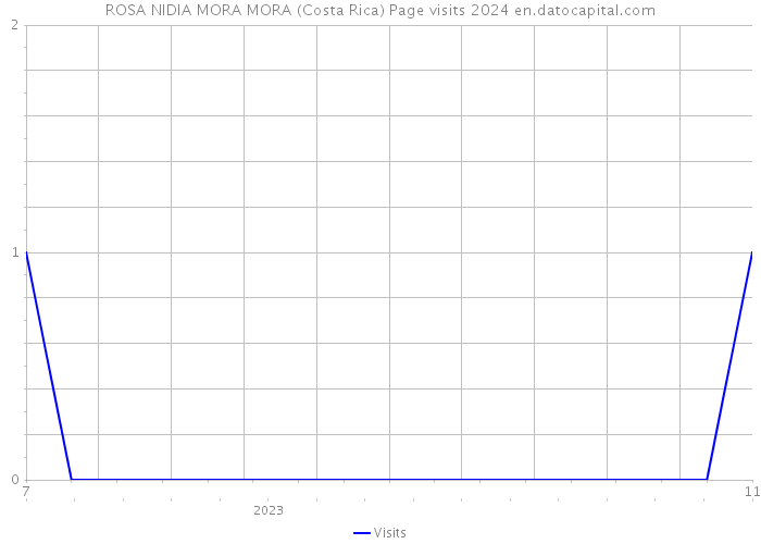 ROSA NIDIA MORA MORA (Costa Rica) Page visits 2024 